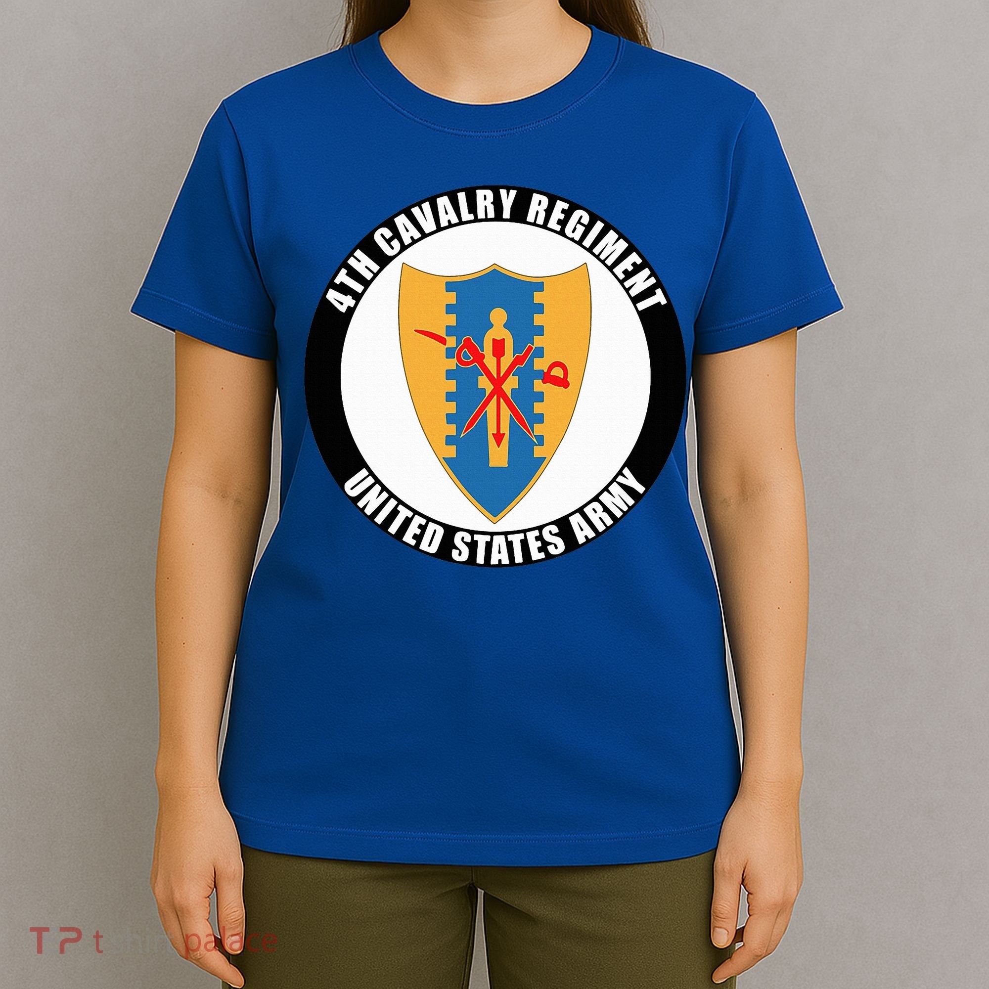 4th Cavalry Regiment United States Army Veteran Military T-Shirt