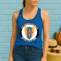 4th Cavalry Regiment United States Army Veteran Military Women's Tank Top thumb 2