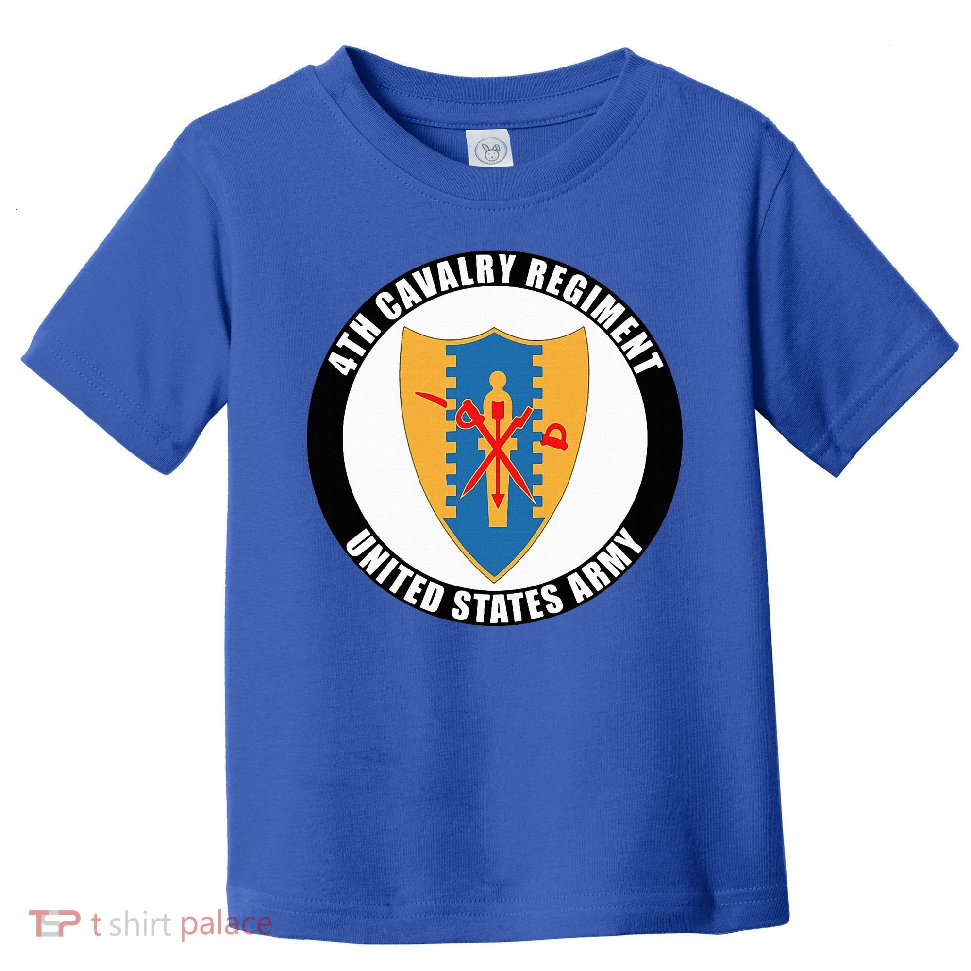 4th Cavalry Regiment United States Army Veteran Military Toddler T-Shirt