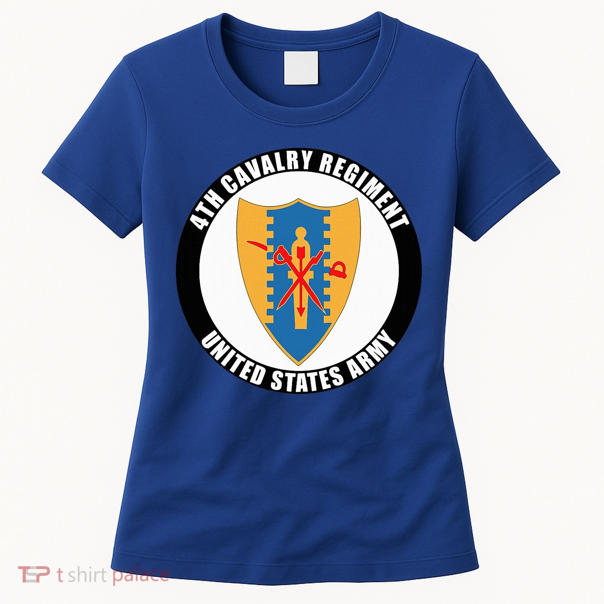 4th Cavalry Regiment United States Army Veteran Military Women's T-Shirt
