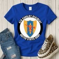 4th Cavalry Regiment United States Army Veteran Military Women's T-Shirt thumb 3