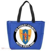 4th Cavalry Regiment United States Army Veteran Military Tote Bag thumb 0