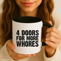 4 Doors For More Whores Coffee Mug thumb 3