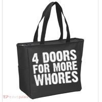 4 Doors For More Whores Tote Bag thumb 2