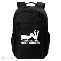 4 Doors For More Whores Funny Stripper Backpack thumb 0