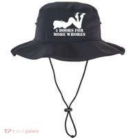 4 Doors For More Whores Funny Stripper Bucket Hat thumb 0