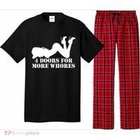 4 Doors For More Whores Funny Stripper Pajama Set thumb 0