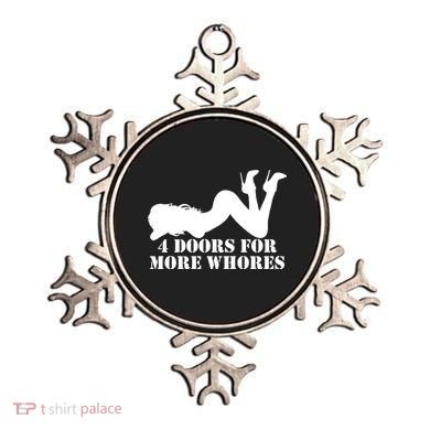 4 Doors For More Whores Funny Stripper Ornament