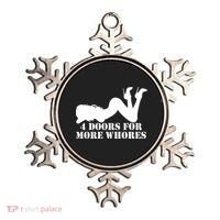 4 Doors For More Whores Funny Stripper Ornament thumb 0
