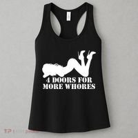 4 Doors For More Whores Funny Stripper Women's Tank Top thumb 3