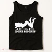 4 Doors For More Whores Funny Stripper Tank Top thumb 2