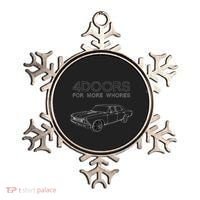 4 Doors For More Whores Funny Muscle Car Ornament thumb 0
