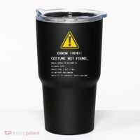 404 Error Costume Not Found Nerdy Geek Funny Computer Tumbler thumb 0