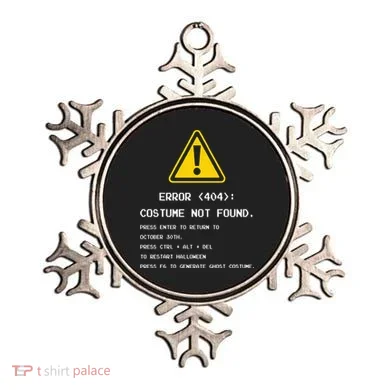 404 Error Costume Not Found Nerdy Geek Funny Computer Ornament