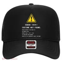 404 Error Costume Not Found Nerdy Geek Funny Computer Hat thumb 0