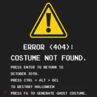 404 Error Costume Not Found Nerdy Geek Funny Computer Hat thumb 2