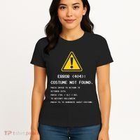 404 Error Costume Not Found Nerdy Geek Funny Computer Women's T-Shirt thumb 4