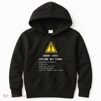 404 Error Costume Not Found Nerdy Geek Funny Computer Kids Hoodie thumb 0