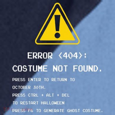 404 Error Costume Not Found Nerdy Geek Funny Computer Raglan Baseball Sleeve Shirt