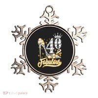 40 & Fabulous 40 Years Old 40th Birthday Diamond Crown Shoes Ornament thumb 0