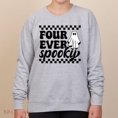 4th Fourth Birthday Four Year Old Halloween Four Ever Spooky Women's Sweatshirt