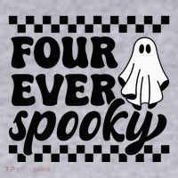 4th Fourth Birthday Four Year Old Halloween Four Ever Spooky Women's Sweatshirt thumb 2
