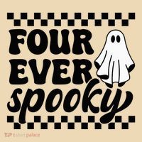 4th Fourth Birthday Four Year Old Halloween Four Ever Spooky Tote Bag thumb 4