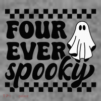4th Fourth Birthday Four Year Old Halloween Four Ever Spooky Toddler Hoodie thumb 2