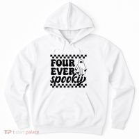 4th Fourth Birthday Four Year Old Halloween Four Ever Spooky Hoodie thumb 0