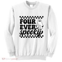 4th Fourth Birthday Four Year Old Halloween Four Ever Spooky Sweatshirt thumb 0