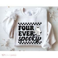 4th Fourth Birthday Four Year Old Halloween Four Ever Spooky Sweatshirt thumb 2