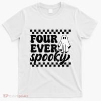 4th Fourth Birthday Four Year Old Halloween Four Ever Spooky T-Shirt thumb 0