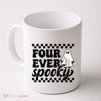 4th Fourth Birthday Four Year Old Halloween Four Ever Spooky Coffee Mug thumb 0