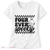 4th Fourth Birthday Four Year Old Halloween Four Ever Spooky Women's T-Shirt thumb 0