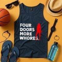 4 Four Doors More Whores Best Gift Tank Top thumb 4