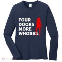 4 Four Doors More Whores Best Gift Women's Long Sleeve Shirt thumb 0