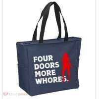 4 Four Doors More Whores Best Gift Tote Bag thumb 2