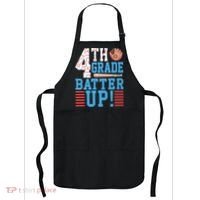 4th Grade Back To School 4th Grade Batter Up Baseball Apron thumb 0