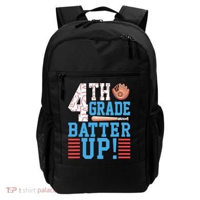 4th Grade Back To School 4th Grade Batter Up Baseball Backpack