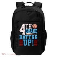4th Grade Back To School 4th Grade Batter Up Baseball Backpack thumb 0