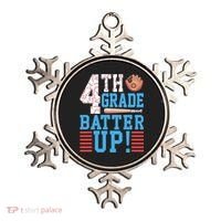4th Grade Back To School 4th Grade Batter Up Baseball Ornament thumb 0