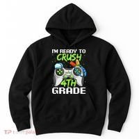 4Th Grade Gamer  Ready To Crush Fourth Grade Hoodie thumb 0