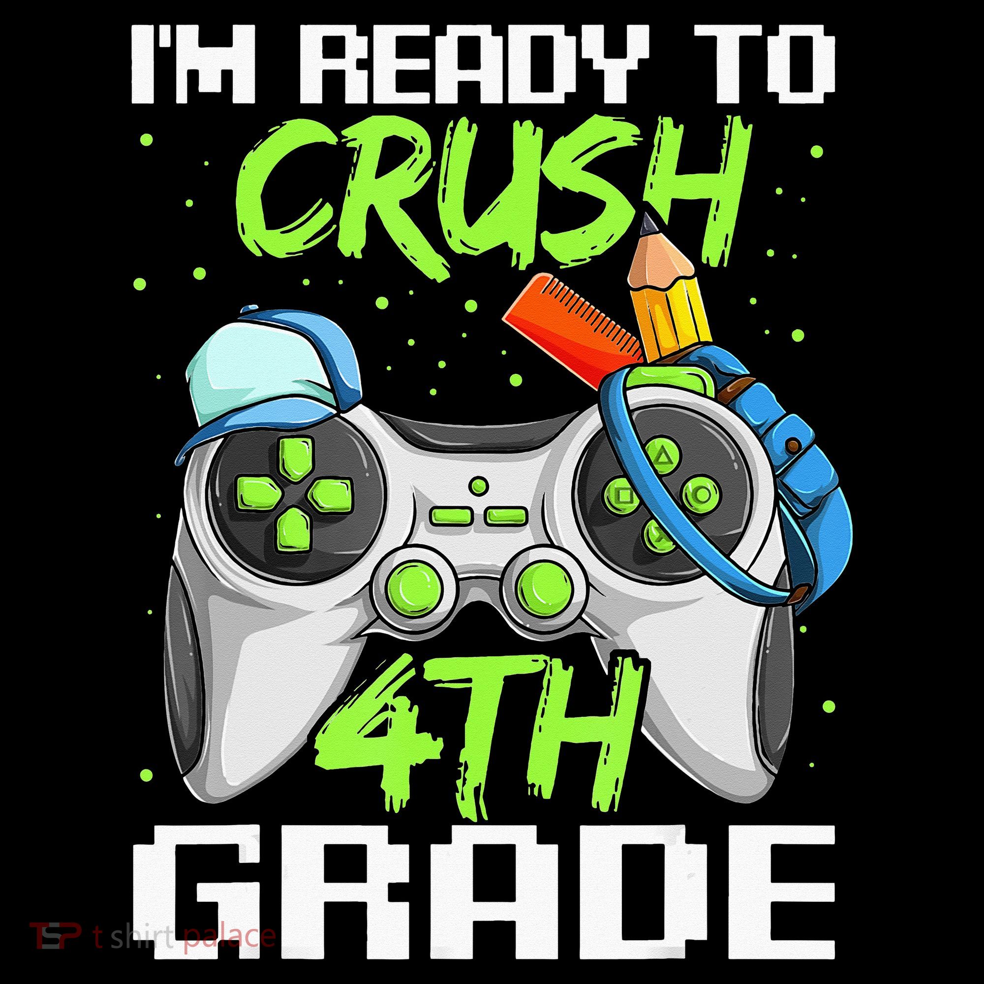 4Th Grade Gamer  Ready To Crush Fourth Grade Women's Hoodie
