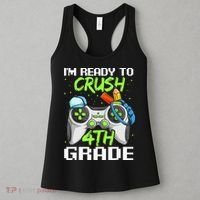 4Th Grade Gamer  Ready To Crush Fourth Grade Women's Tank Top thumb 3