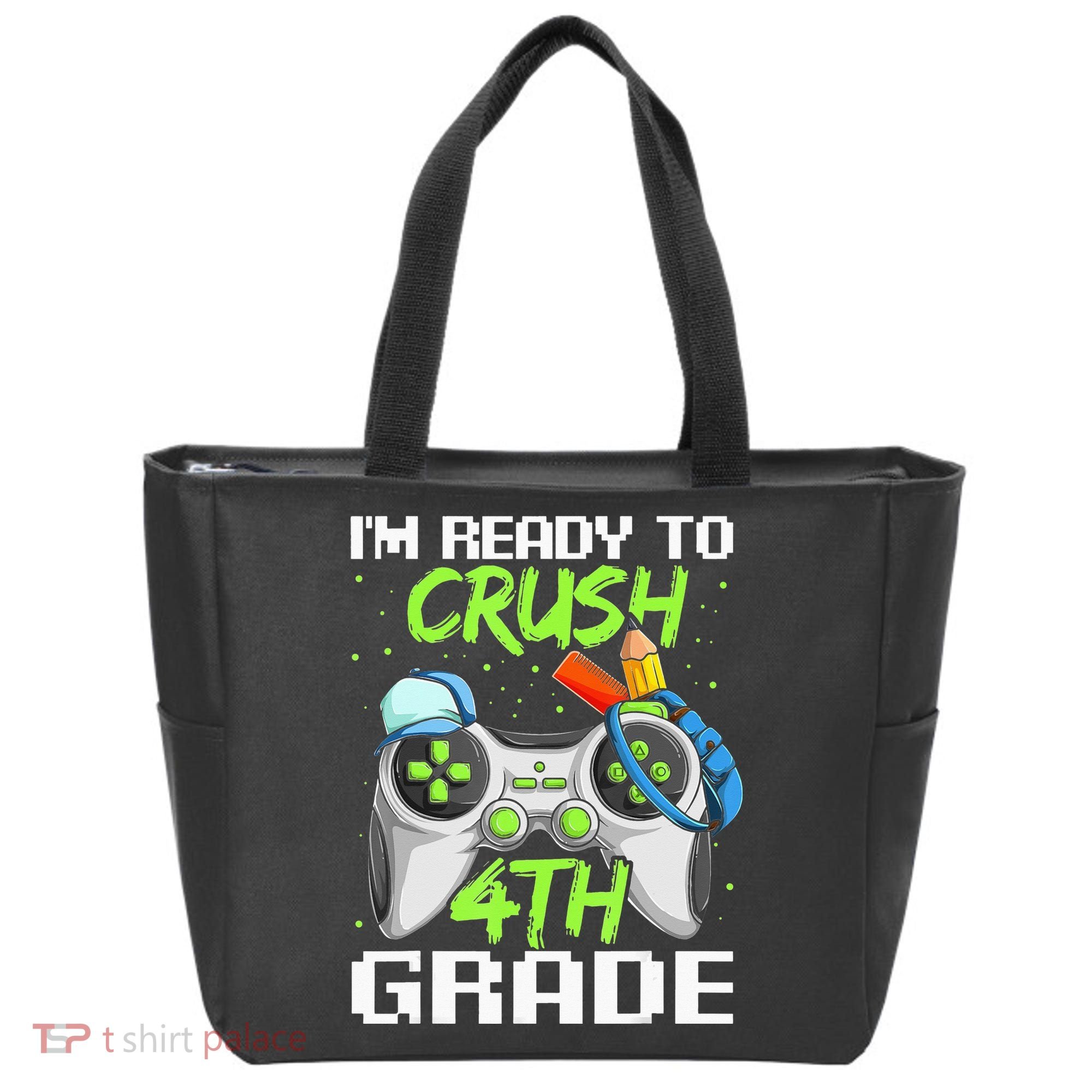 4Th Grade Gamer  Ready To Crush Fourth Grade Tote Bag