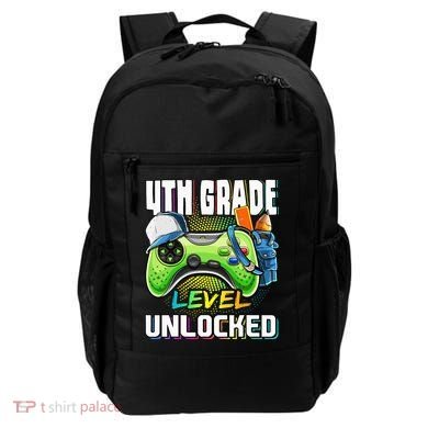 4th Grade Level Unlocked Video Game Back to School Backpack