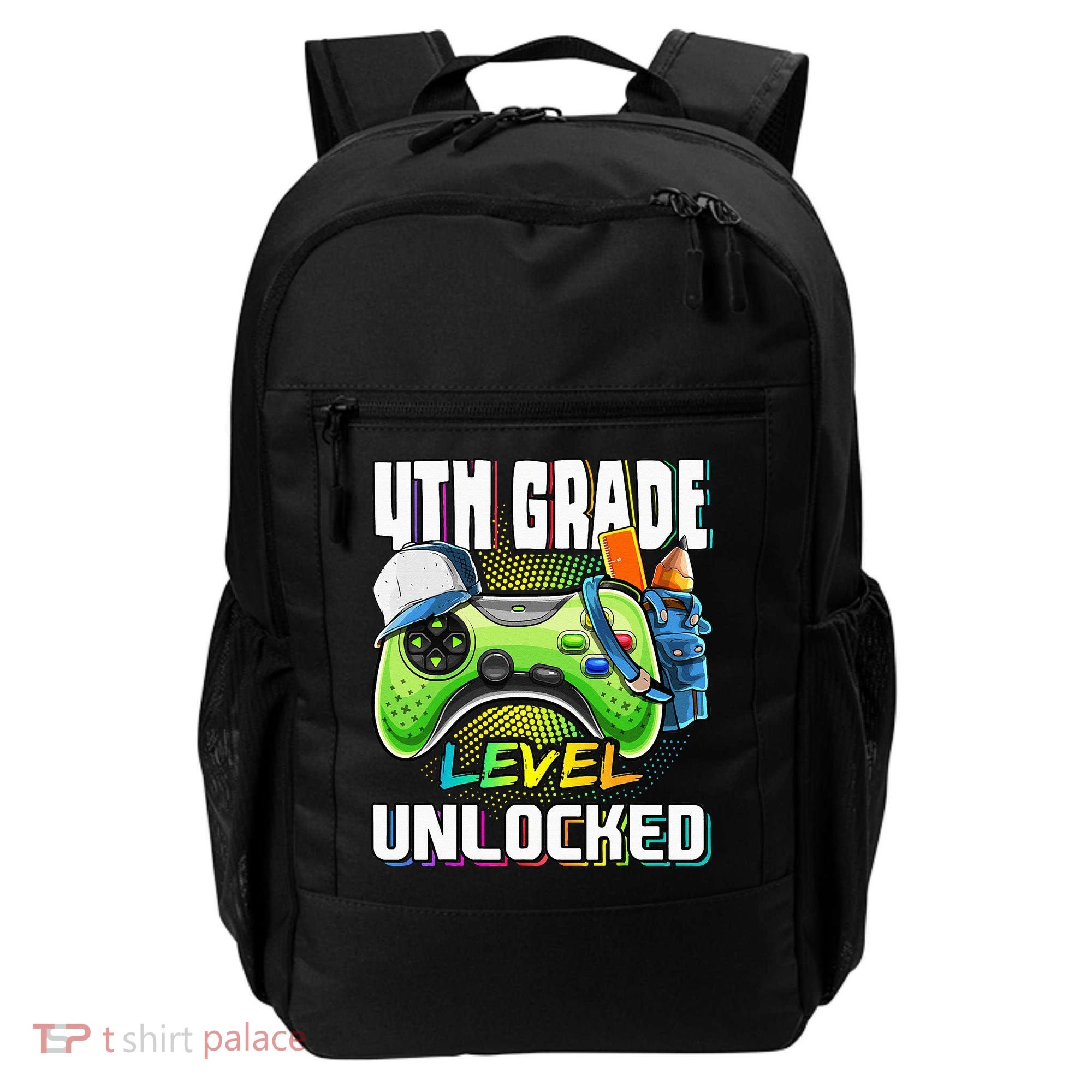 4th Grade Level Unlocked Video Game Back to School Backpack