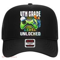 4th Grade Level Unlocked Video Game Back to School Hat thumb 0