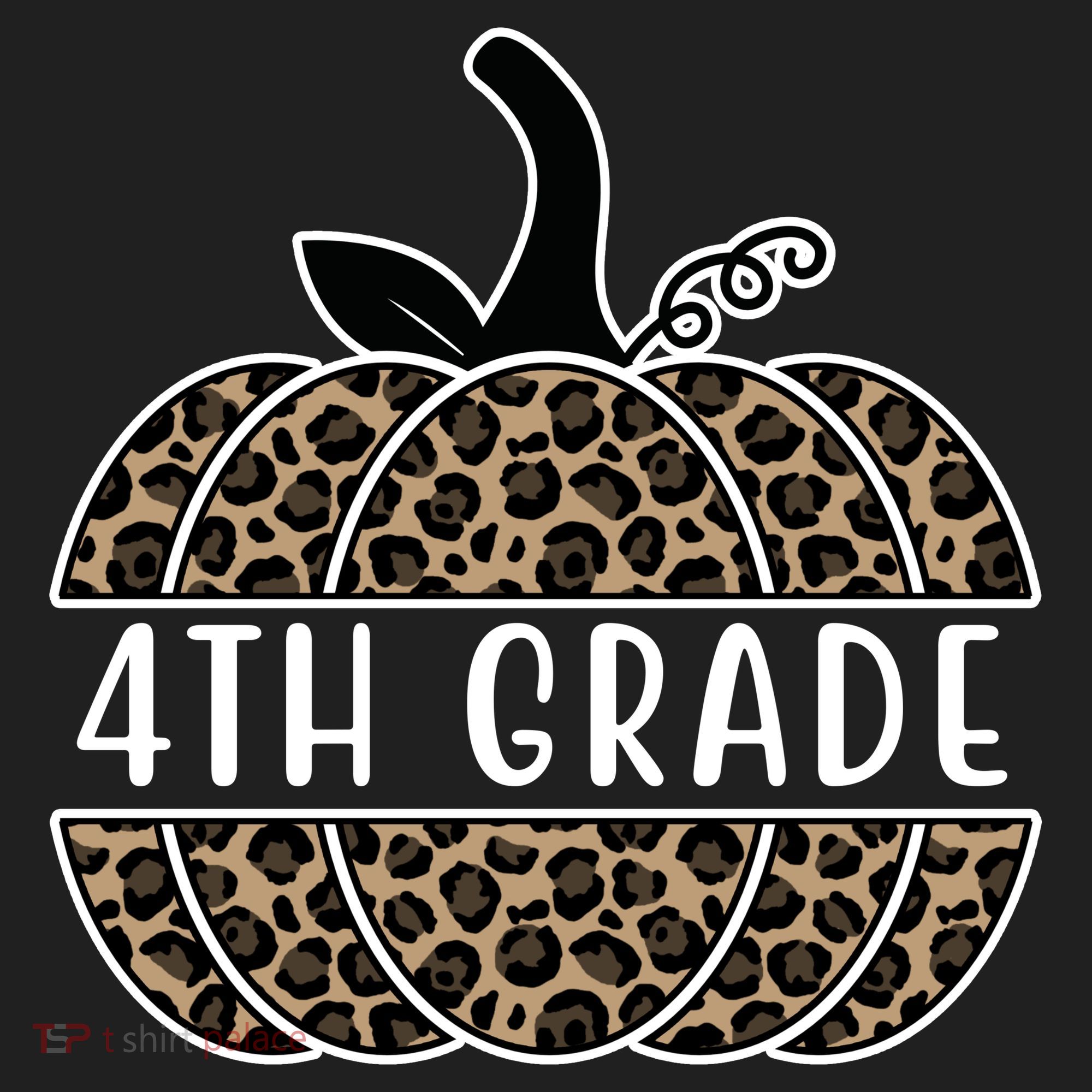 4th Grade Leopard Pumpkin Women's Sweatshirt