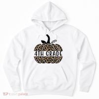 4th Grade Leopard Pumpkin Hoodie thumb 0